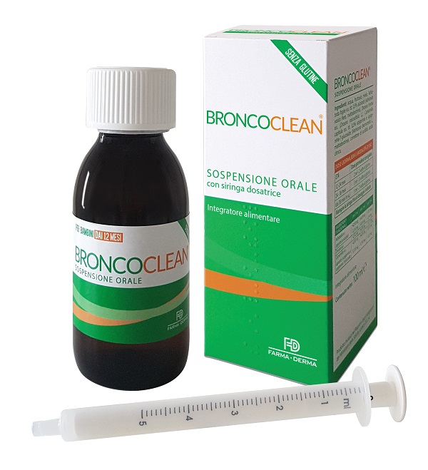 BRONCOCLEAN SOSPENSIONE ORALE 100 ML - Farmacia Sant Anna SAS del Dott. Mariani Federigo