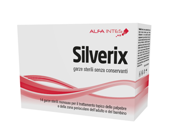 GARZA PERIOCULARE SILVERIX 14 PEZZI - Farmacia Sant Anna SAS del Dott. Mariani Federigo