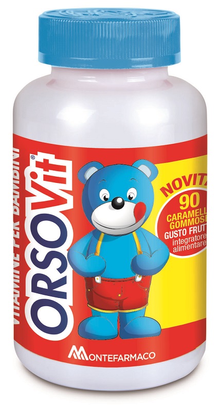 ORSOVIT CARAMELLE GOMMOSE 90 PEZZI - Farmacia Sant Anna SAS del Dott. Mariani Federigo