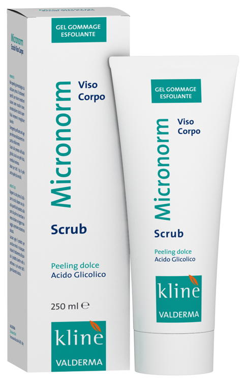MICRONORM SCRUB VISO-CORPO 250 ML - Farmacia Sant Anna SAS del Dott. Mariani Federigo