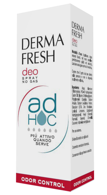 DERMAFRESH DEO SPRAY NO GAS AD HOC ODOR CONTROL DEODORANTE 100 ML - Farmacia Sant Anna SAS del Dott. Mariani Federigo