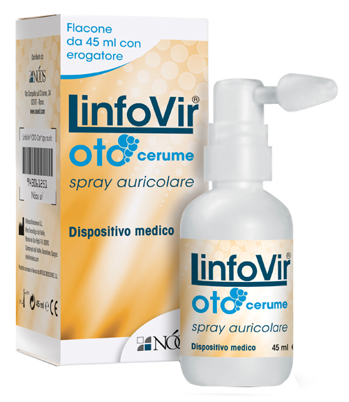 LINFOVIR OTO CERUME SPRAY AURICOLARE 45 ML - Farmacia Sant Anna SAS del Dott. Mariani Federigo