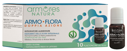 ARMORES ARMO FLORA DOPPIA AZIONE 10 FLACONCINI DA 10 ML - Farmacia Sant Anna SAS del Dott. Mariani Federigo