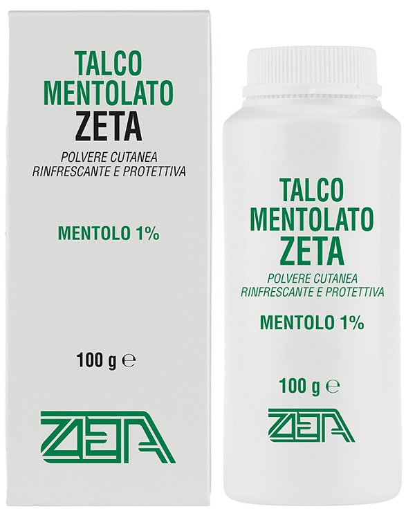 TALCO MENTOLATO ZETA 100 G - Farmacia Sant Anna SAS del Dott. Mariani Federigo