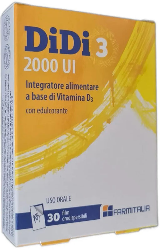 DIDI3 2000 UI 30 FILM ORODISPERSIBILI - Farmacia Sant Anna SAS del Dott. Mariani Federigo