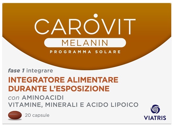 CAROVIT MELANIN PROGRAMMA SOLARE 20 CAPSULE - Farmacia Sant Anna SAS del Dott. Mariani Federigo