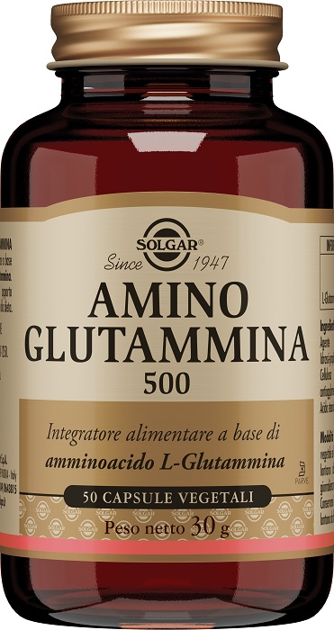 AMINO GLUTAMMINA 500 50 CAPSULE VEGETALI - Farmacia Sant Anna SAS del Dott. Mariani Federigo