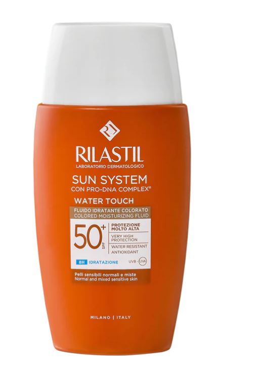RILASTIL SUN SYSTEM WATER TOUCH COLOR FLUIDO SPF50+ 50 ML - Farmacia Sant Anna SAS del Dott. Mariani Federigo