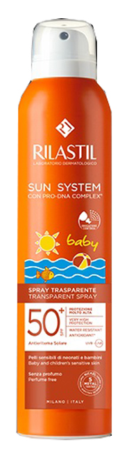 RILASTIL SUN SYSTEM BABY SPRAY VAPO SPF50+ 200 ML - Farmacia Sant Anna SAS del Dott. Mariani Federigo