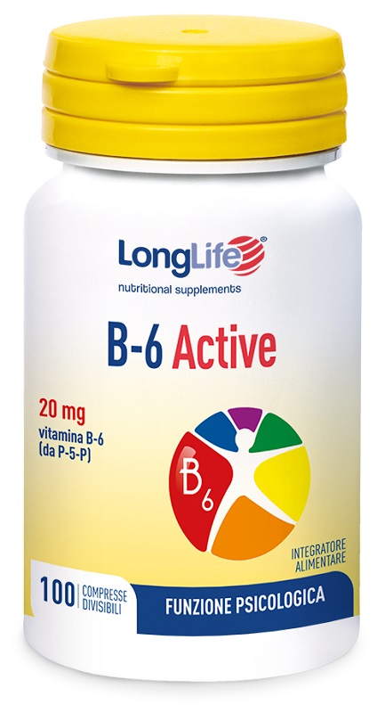 LONGLIFE B6 ACTIVE 100 COMPRESSE DIVISIBILI - Farmacia Sant Anna SAS del Dott. Mariani Federigo