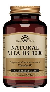NATURAL VITA D3 1000 100 PERLE SOFTGEL - Farmacia Sant Anna SAS del Dott. Mariani Federigo