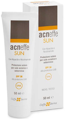 ACNEFFE SUN SPF 30 ALTA PROTEZIONE UVB PER CUTE ACNEICA E SEBORROICA 50 ML - Farmacia Sant Anna SAS del Dott. Mariani Federigo