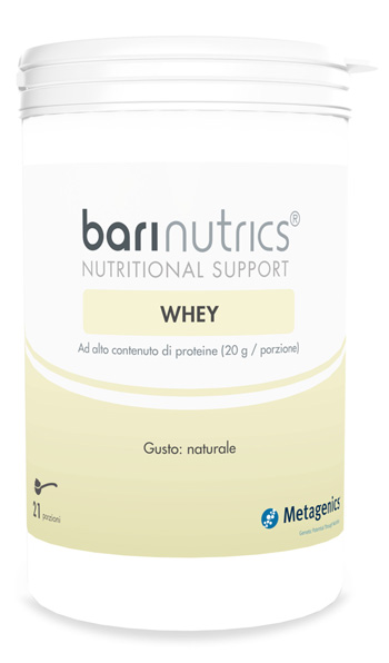 BARINUTRICS WHEY 21 PORZIONI X 22,71 G - Farmacia Sant Anna SAS del Dott. Mariani Federigo