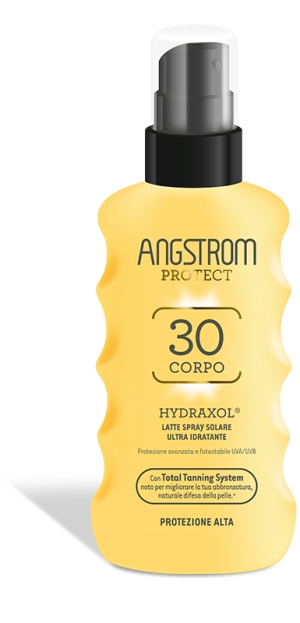 ANGSTROM PROTECT HYDRAXOL LATTE SPRAY SOLARE PROTEZIONE 30 175 ML - Farmacia Sant Anna SAS del Dott. Mariani Federigo