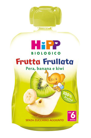 HIPP BIO FRUTTA FRULLATA PERA BANANA KIWI 90 G - Farmacia Sant Anna SAS del Dott. Mariani Federigo