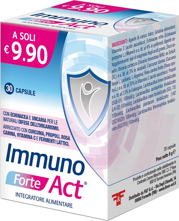 IMMUNO FORTE ACT 30 CAPSULE - Farmacia Sant Anna SAS del Dott. Mariani Federigo