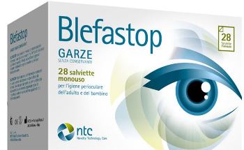 BLEFASTOP GARZA CON HY-TER IN COTONE PIEGATA CON FILO DI BARIO 28 PEZZI - Farmacia Sant Anna SAS del Dott. Mariani Federigo