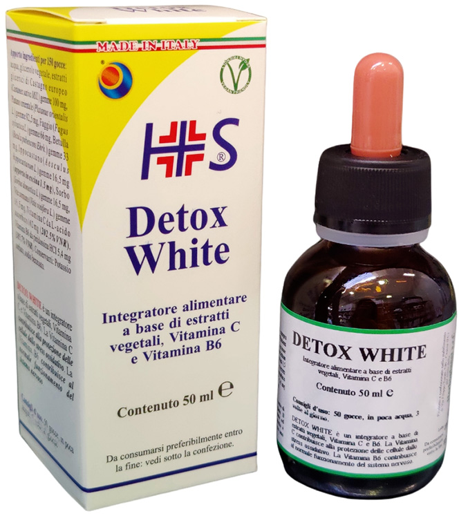 DETOX WHITE GOCCE 50 ML - Farmacia Sant Anna SAS del Dott. Mariani Federigo