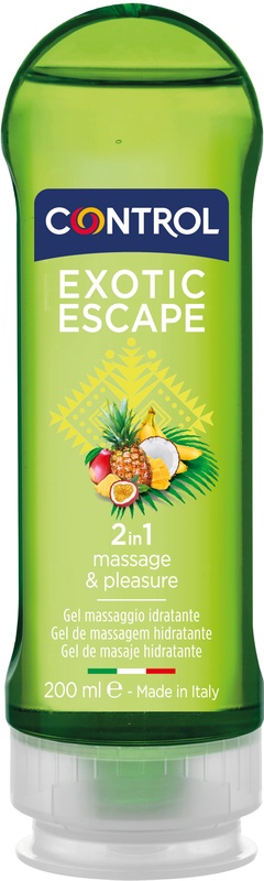 CONTROL GEL PER MASSAGGI EXOTIC ESCAPE 200 ML - Farmacia Sant Anna SAS del Dott. Mariani Federigo