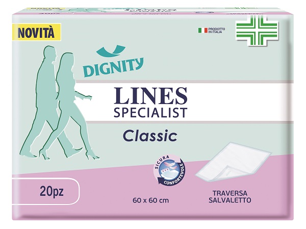 TRAVERSA LINES SPECIALIST CLASSIC TRAVERSA 60 X 60 CM 20 PEZZI - Farmacia Sant Anna SAS del Dott. Mariani Federigo