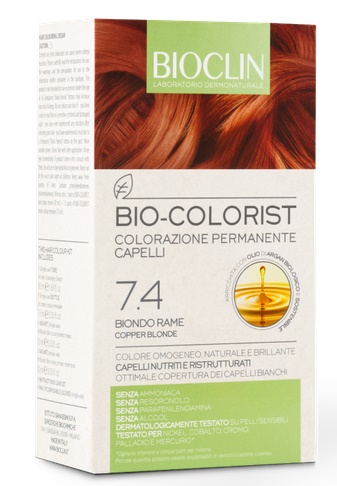 BIOCLIN BIO COLORIST 7,4 BIONDO RAME - Farmacia Sant Anna SAS del Dott. Mariani Federigo