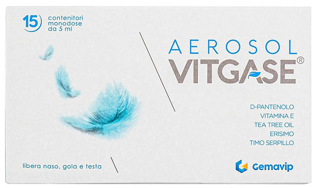 VITGASE AEROSOL 15 FLACONCINI 5 ML - Farmacia Sant Anna SAS del Dott. Mariani Federigo