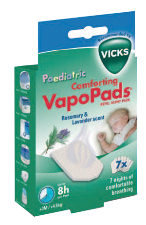 VICKS VAPOPADS ROSEMARY & LAVENDER SCENTE 7 PEZZI - Farmacia Sant Anna SAS del Dott. Mariani Federigo