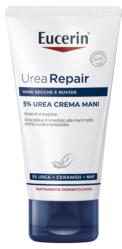 EUCERIN UREAREPAIR CREMA MANI 5% 75 ML - Farmacia Sant Anna SAS del Dott. Mariani Federigo