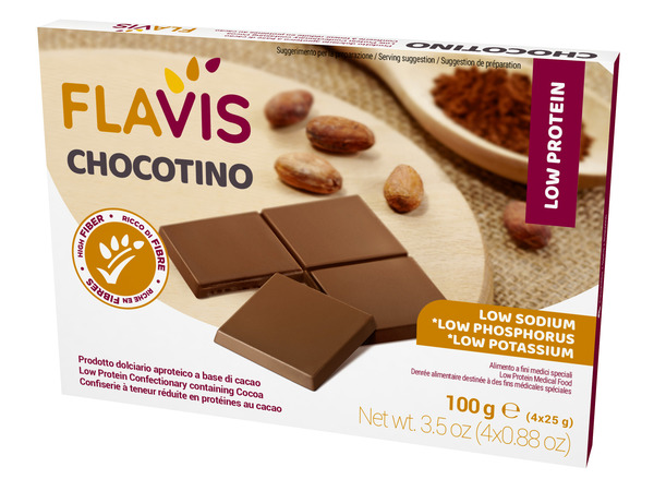 FLAVIS CHOCOTINO 4 PORZIONI DA 25 G - Farmacia Sant Anna SAS del Dott. Mariani Federigo