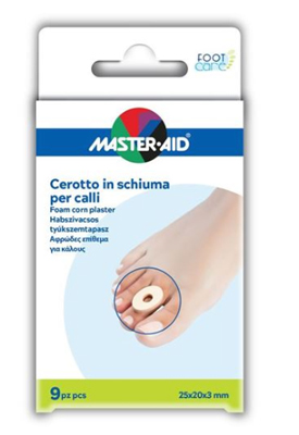 CEROTTO CALLI MASTER-AID FOOTCARE IN SCHIUMA PU 3 MM 9 PEZZI B9 - Farmacia Sant Anna SAS del Dott. Mariani Federigo