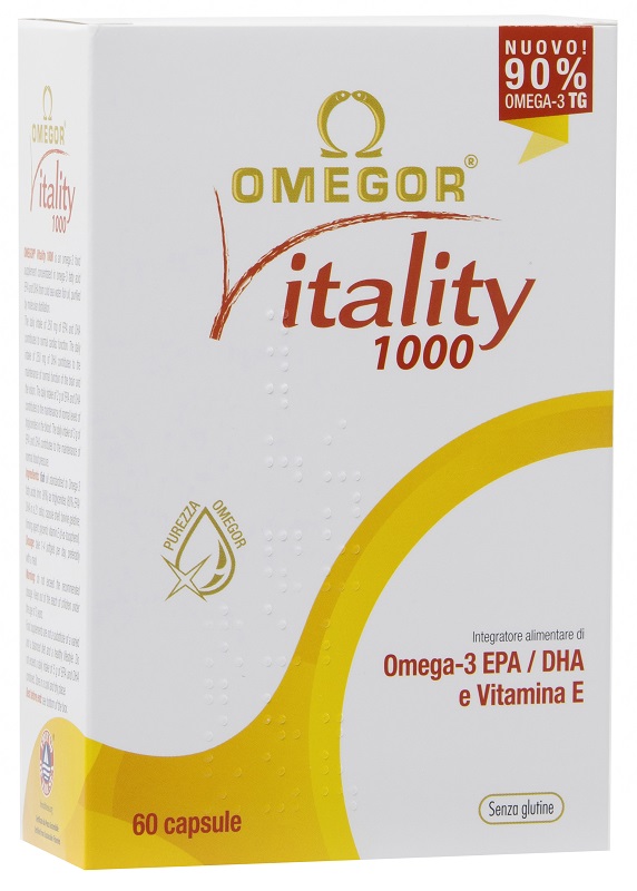 OMEGOR VITALITY 1000 60 CAPSULE MOLLI - Farmacia Sant Anna SAS del Dott. Mariani Federigo