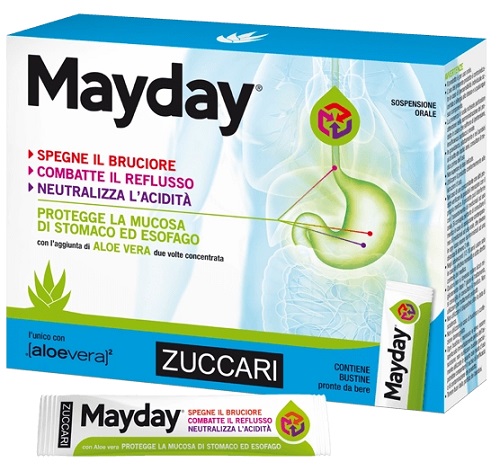 MAYDAY SOSPENSIONE PER USO ORALE ALLA MENTA 24 BUSTINE 10 ML - Farmacia Sant Anna SAS del Dott. Mariani Federigo
