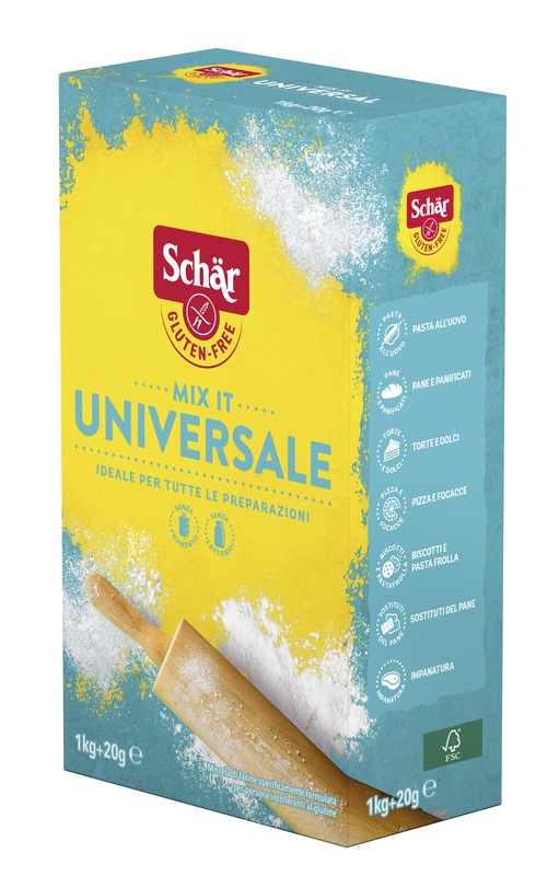SCHAR MIX IT FARINA UNIVERSALE SENZA LATTOSIO 1 KG + 20 G - Farmacia Sant Anna SAS del Dott. Mariani Federigo