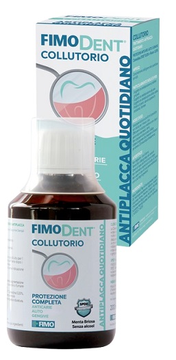 FIMODENT COLLUTORIO ANTIPLACCA QUOTIDIANO 200 ML - Farmacia Sant Anna SAS del Dott. Mariani Federigo