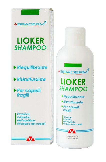 LIOKER SHAMPOO 200 ML BRADERM - Farmacia Sant Anna SAS del Dott. Mariani Federigo