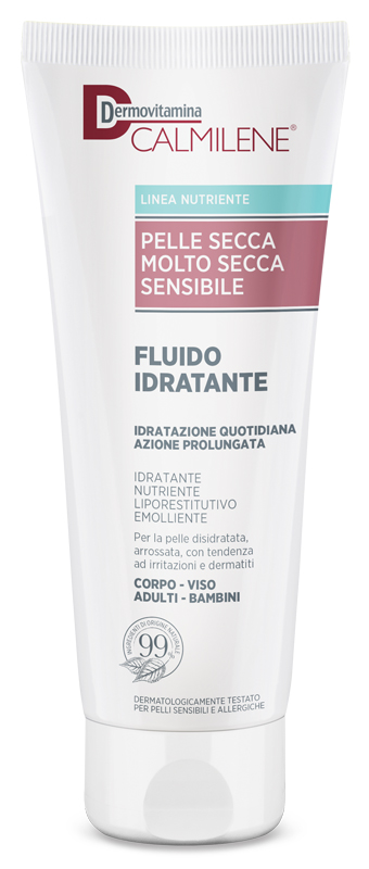 DERMOVITAMINA CALMILENE FLUIDO IDRATANTE PER PELLE SECCA, MOLTO SECCA E SENSIBILE 250 ML - Farmacia Sant Anna SAS del Dott. Mariani Federigo
