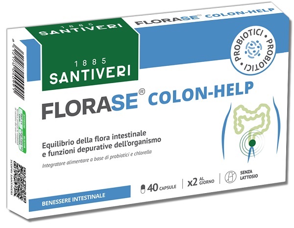 FLORASE COLON HELP 40 CAPSULE - Farmacia Sant Anna SAS del Dott. Mariani Federigo