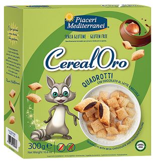 PIACERI MEDITERRANEI CEREALORO QUADROTTI 300 G - Farmacia Sant Anna SAS del Dott. Mariani Federigo