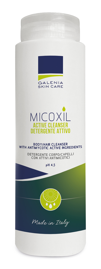 MICOXIL ACTIVE CLEANSER DETERGENTE PER CORPO E CAPELLI PH 4,5 250 ML - Farmacia Sant Anna SAS del Dott. Mariani Federigo