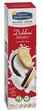 PIACERI MEDITERRANEI DOBLONI DARK & WHITE 120 G - Farmacia Sant Anna SAS del Dott. Mariani Federigo