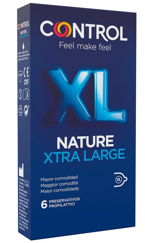 PROFILATTICO CONTROL NATURE 2,0 XL 6 PEZZI - Farmacia Sant Anna SAS del Dott. Mariani Federigo