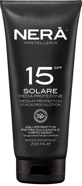 NERA' CREMA SOLARE SPF15 MEDIA PROTEZIONE 200 ML - Farmacia Sant Anna SAS del Dott. Mariani Federigo