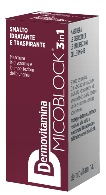 DERMOVITAMINA MICOBLOCK 3 IN 1 SMALTO IDRATANTE E TRASPIRANTE BORDEAUX 5 ML - Farmacia Sant Anna SAS del Dott. Mariani Federigo