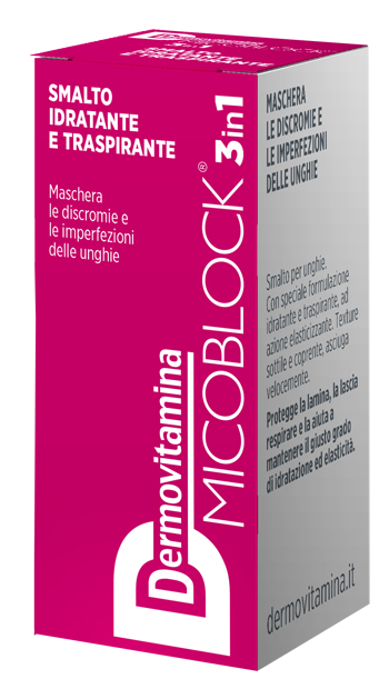 DERMOVITAMINA MICOBLOCK 3 IN 1 SMALTO IDRATANTE E TRASPIRANTE FUCSIA 5 ML - Farmacia Sant Anna SAS del Dott. Mariani Federigo