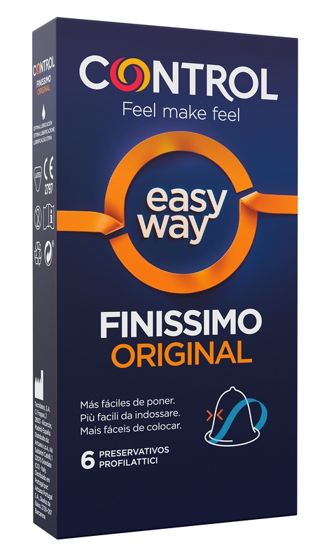 PROFILATTICO CONTROL EASY WAY FINISSIMO ORIGINAL 6 PEZZI - Farmacia Sant Anna SAS del Dott. Mariani Federigo