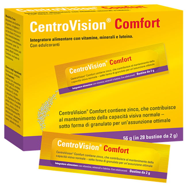 CENTROVISION COMFORT 28 BUSTINE GUSTO ARANCIA - Farmacia Sant Anna SAS del Dott. Mariani Federigo