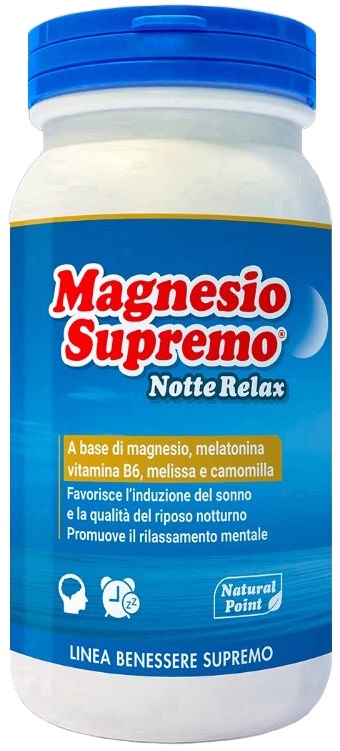 MAGNESIO SUPREMO NOTTE RELAX 150 G - Farmacia Sant Anna SAS del Dott. Mariani Federigo