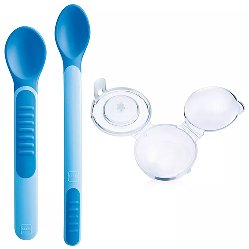 MAM HEAT SENSITIVE SPOONS & COVER 6+ MASCHIO - Farmacia Sant Anna SAS del Dott. Mariani Federigo