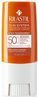 RILASTIL SUN SYSTEM PHOTO PROTECTION TERAPY SPF 50+ STICK TRASPARENTE 8,5 ML - Farmacia Sant Anna SAS del Dott. Mariani Federigo