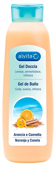 ALVITA GEL DOCCIA ARANCIA E CANNELLA 300 ML - Farmacia Sant Anna SAS del Dott. Mariani Federigo